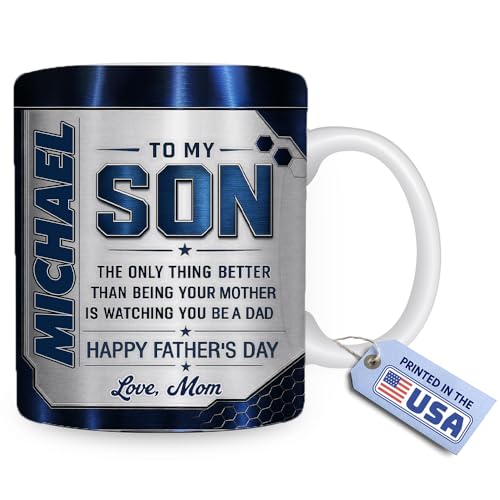 Taza personalizada para hijo de cerámica miniatura 1
