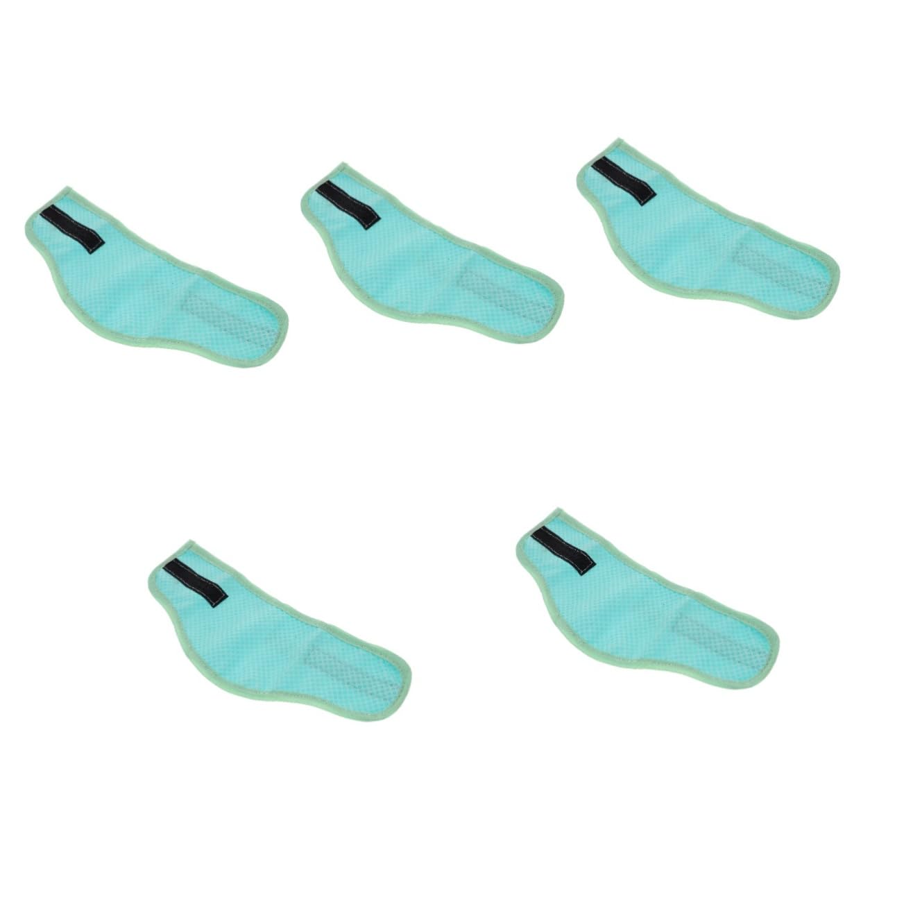 Toddmomy 5pièces Collier De Refroidissement pour Chien Écharpe Rafraîchissante Ajustable pour Animaux Bandana pour Chiens Et pour Et Activités Plein Air