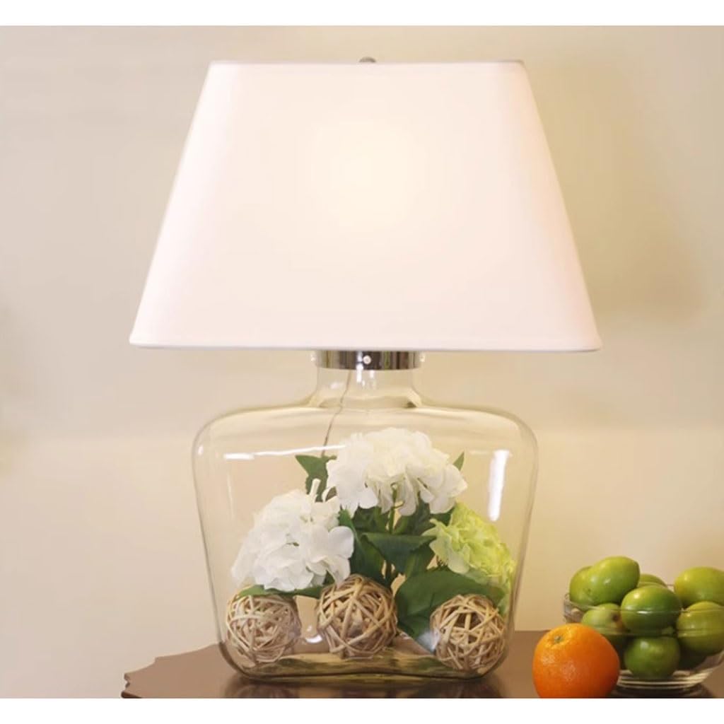 Illuminazione Lampada da Tavolo Soggiorno Rurale Decorazione in Vetro Comodino Camera Letto Creativa Pastorale