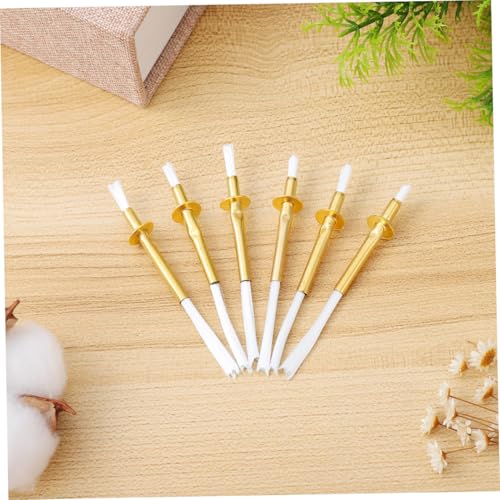 Mechas para lámparas de aceite tubo aleación 10 pcs miniatura 6