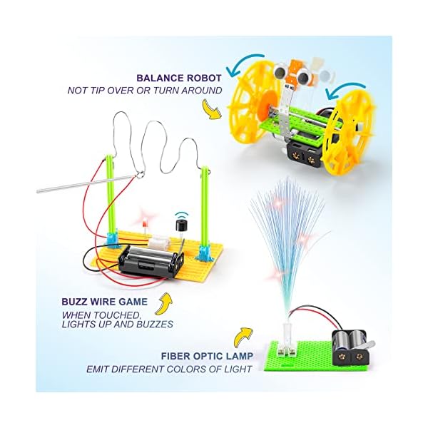 STEM Robotics Science Kits for Kids Age 8-12 8-10, STEM Toys for Boys Girls 6-8, Build Robot Building Kit Science Experiments Engineering Projects STEAM Activities Gifts 6 7 8 Year Old Boy Toys Crafts - Image 5