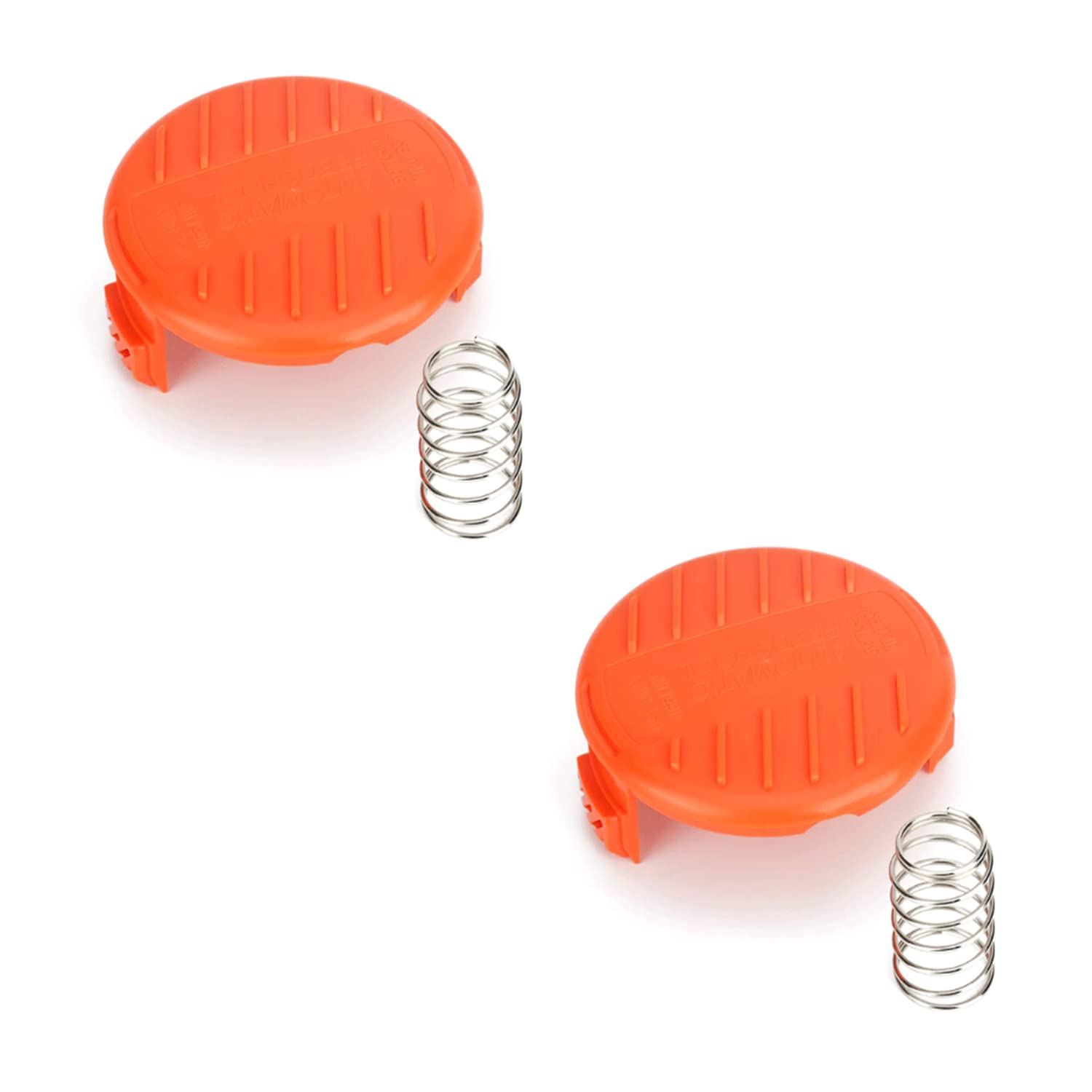 MOECSHSY RC-100-P Trimmer Spool Cover Cap,Durable Spool Cap for BLACK+DECKER Compatible with GL280-1825 Spool Cover Caps Replacement 2 Pack