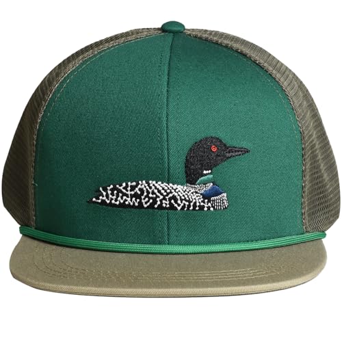Image of EDTREK Outdoorsman Pro Trucker Breathable Mesh Performance Cap - Flat Brim Snapback Hat