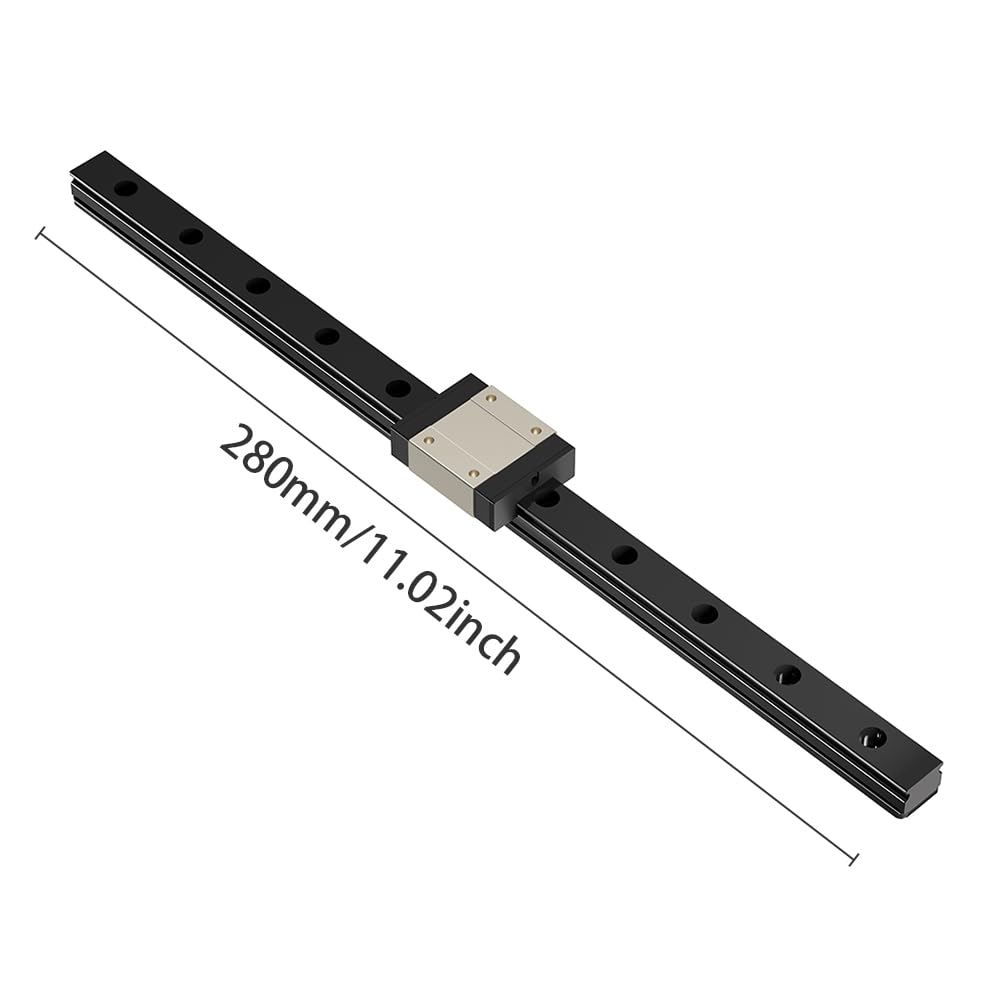 Zestaw Prowadnic Liniowych do Druku Ender-3 V3 SE o Wysokiej Precyzji, Długiej żywotności, łatwej Modyfikacji Akcesoriów do Drukarek 3D
