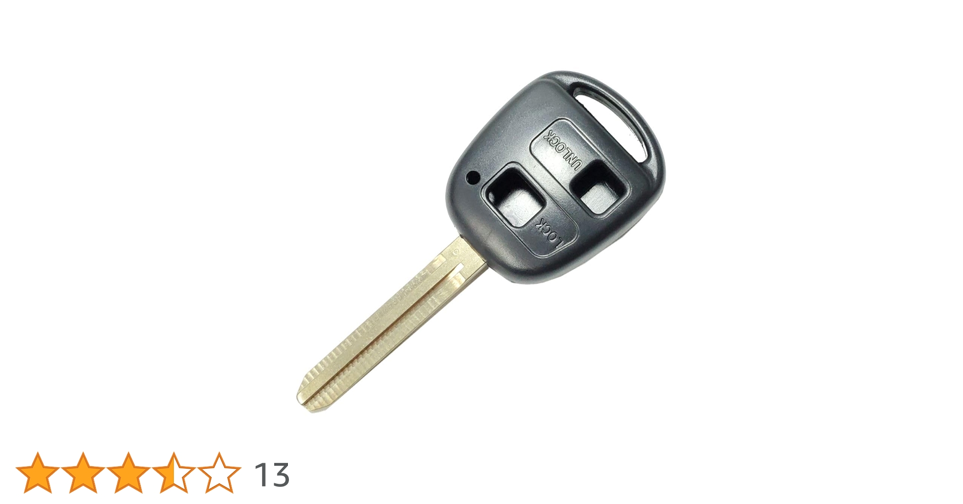 Amazon | トヨタ対応 ブランクキー 2ボタン キーレス 合鍵 スペアキー