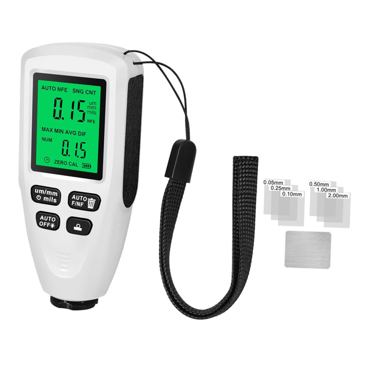 VILLFUL Coating Thickness Gauge Car Coating Thickness Meter Paint Depth Gauge Auto Car Paint Meter Auto Car Paint Gauge Paint Depth Meter Digital Meter for Automotive Coating