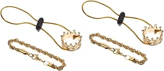 minkissy 2 Sets Climbing Pet Transformation Costume Guinea Pig Hat Halloween Dragon Bearded Dragon Accessories Lizard Pendant Necklaces Bearded Dragon Crowns Photo Headpiece Aluminium Alloy product image
