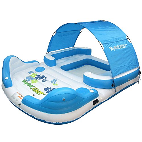 Canopy 6 Person Floating Island 13' x 8' with Built-in Cooler