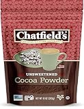 Chatfield's Cocoa Powder Unsweetened - Vegan and Gluten-Free (Pack of 1)