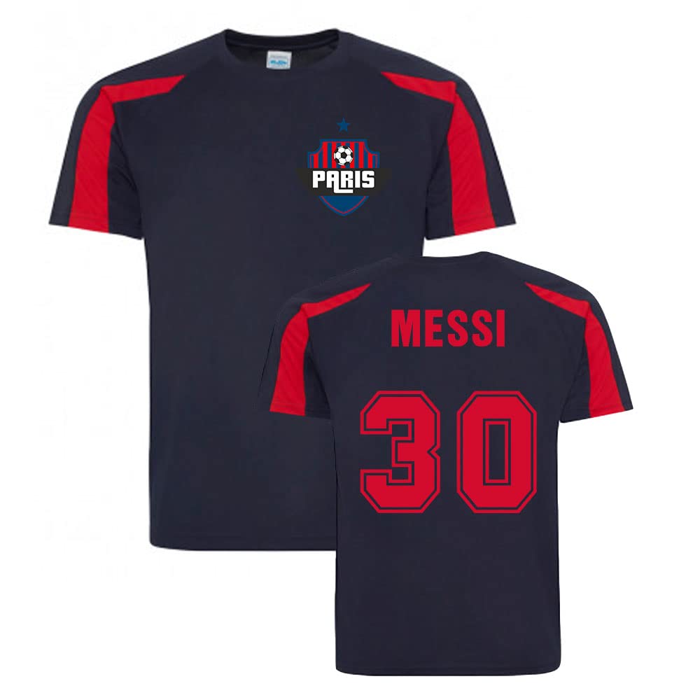 GenericLionel Messi Paris Sports Training Jersey (Navy), XLB (12-13 Years)