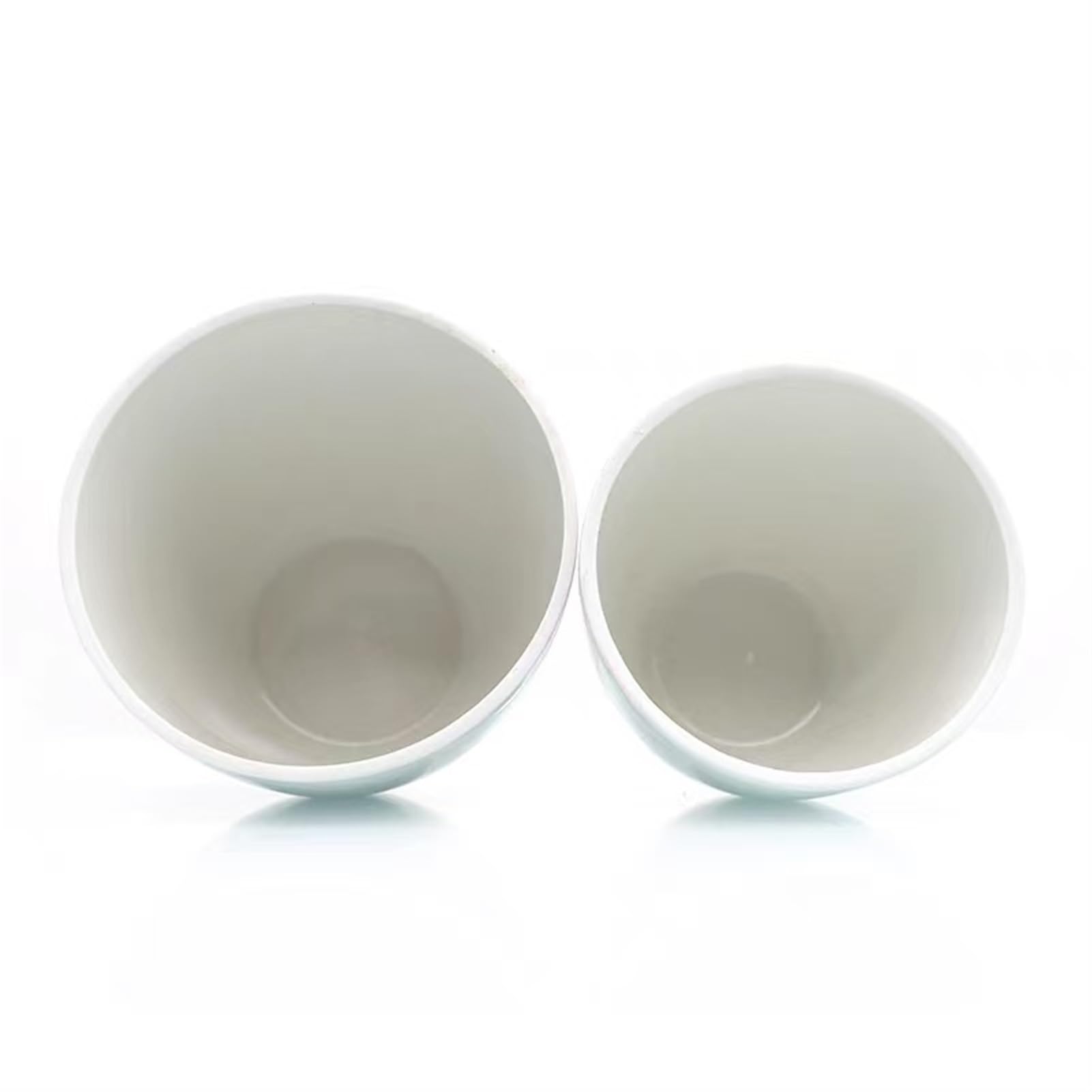 Crisol de cerámica Equipo de Laboratorio Crisol de Porcelana con Tapa - Todos los tamaños Disponibles de 5 ml a 300 ml(20ml 10pcs)