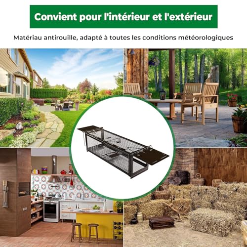 Piège à rats XXL avec cage ajustable no kill RatzFatz réutilisable - 8