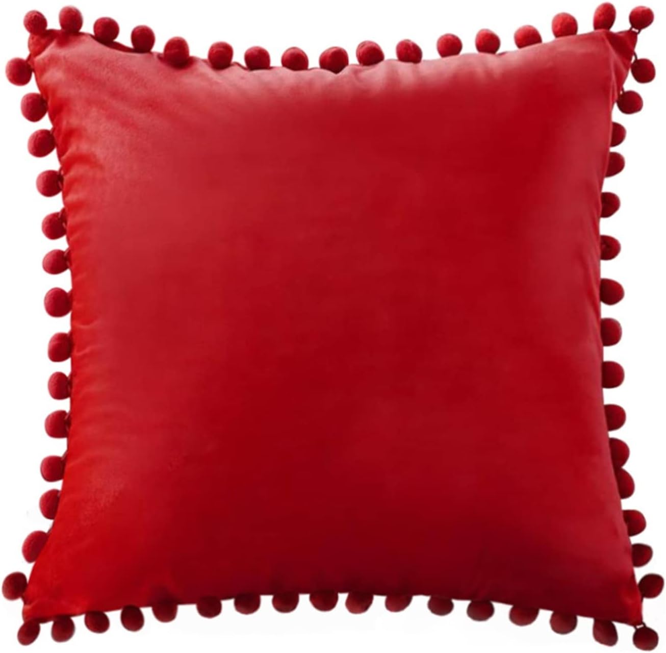 HBJWOV Soft Velvet Cushion Cover Decorative Pillows Throw Pillow Case Home Decor Living Room Sofa Seat Coffee(E)