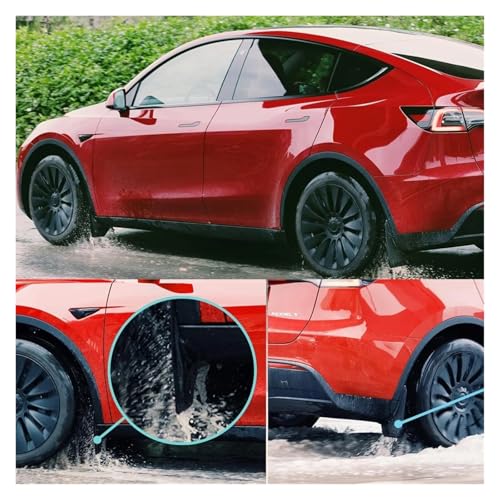 Guardabarros para Tesla Model Y Juniper 2025 2026 para todo tipo de clima 6