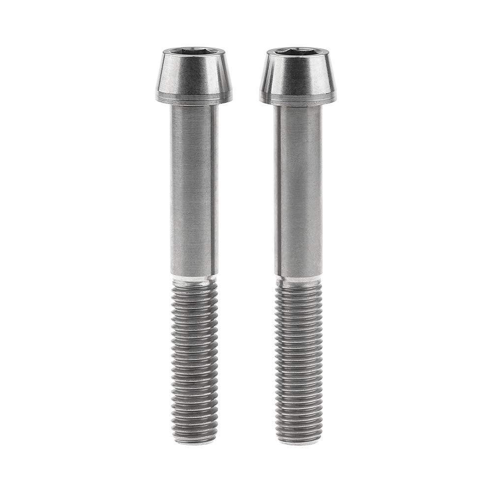 DWAMMEBRS Bolt M10x70mm Tapered Head Hexagon Socket Screws Pitch 1.25mm .5mm Pack of 2(Pitch 1.5mm)