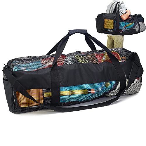 Sac De Plage En Maille étanche Extra Large - Pour équipement De Plongée, Snorkeling, Sports Nautiques