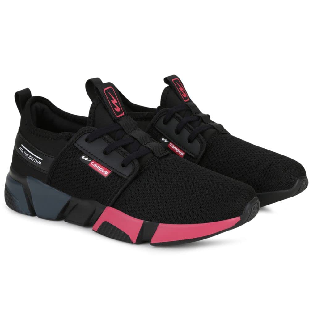 Campus Womens Sparrow BLK/Rani Running Shoes - 6UK/India 11G-158 (B09QXBKZ4L) Amazon Price History, Amazon Price Tracker