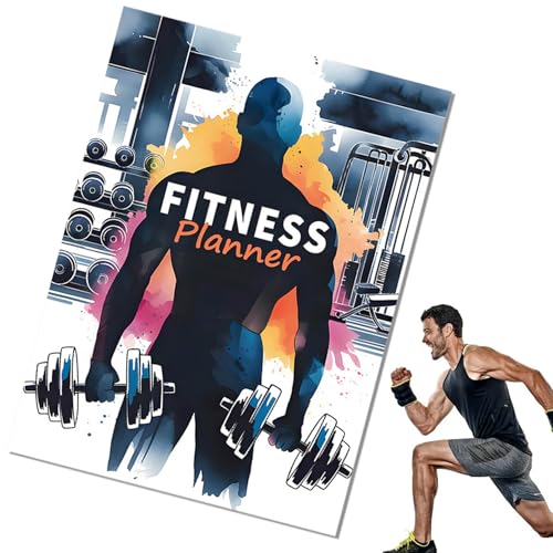 Home-Trainingstagebuch - Übung Logbuch, Fitnessplaner und Krafttraining Tracker | Täglicher Trainingsorganisator für Gewichtheben, Cardio, Muskelstärkung und Heimgchym Fortschrittsüberwachung