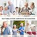 Hearing Aids for Seniors, Hearing Aid Rechargeable for Hearing Loss, Personal Hearing Amplifier with Volume Control and Portable Magnetic Charging Case, Noise Canceling Hearing Aids (Whtie)