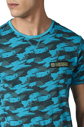 Image of Peter England Men's Graphic Slim Fit T-Shirt