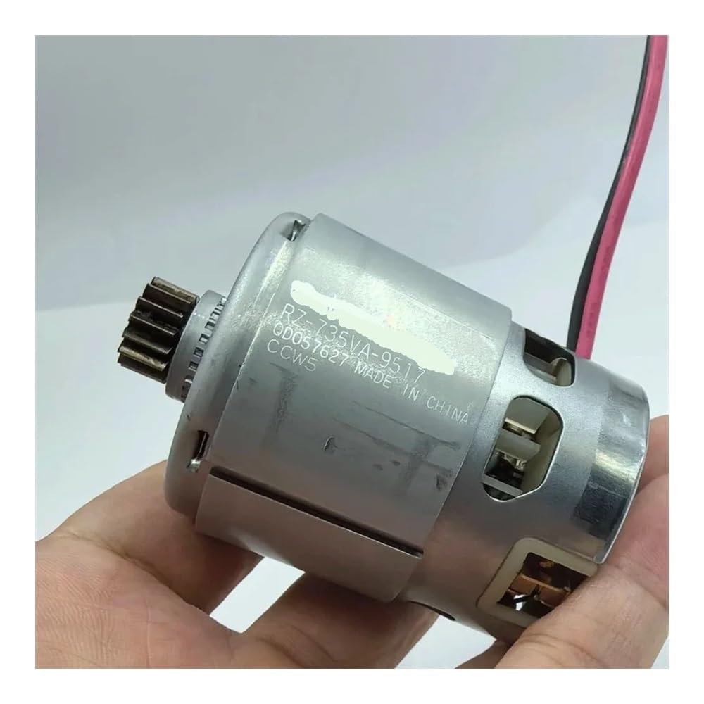 QWZTAEOZA RZ-735VA-9517 Engine DC 12V 14.4V 18V High Speed Electronic Starter 15 Teeth Metal Gear for Drill Garden Tools