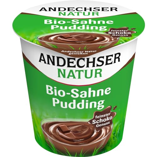 Andechser Natur Bio Sahne-Pudding Schoko, 150g, Mittel