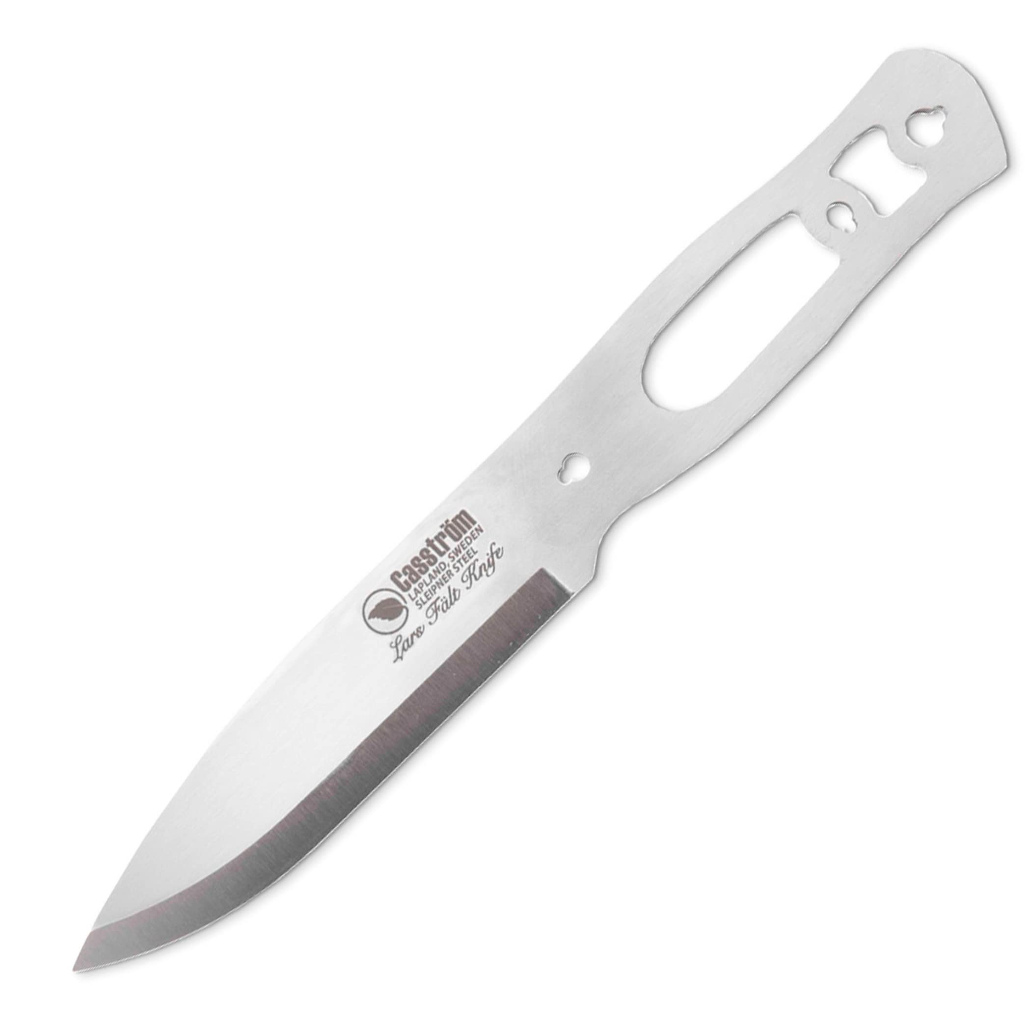 CasstromLars Falt Knife Sleipner - Blade Blank Only, Silver