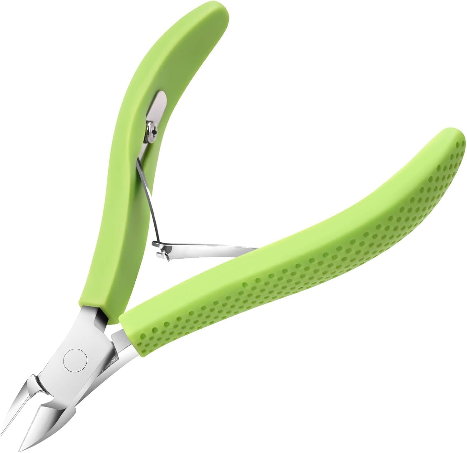 Silicone Dead Skin Clipper Eagle Beak Pliers Nail Barb Scissors Professional Nail Tool Green