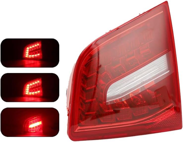 Piloto Trasero para Audi A6 C6 Sedan 2009-2011, Conjunto Luces Traseras Stop Intermitentes Marcha Atrás Antiniebla Repuesto,Inner Side - Right