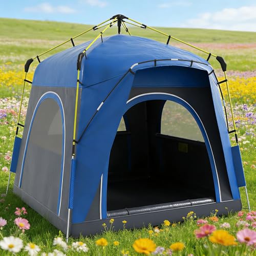 Carpa automática para 4 personas para camping miniatura 1
