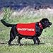 Rescue Dog Jacket Vest Adopt ME Dog Vest Service Apparel Working Clothes (Adopt ME-Large)