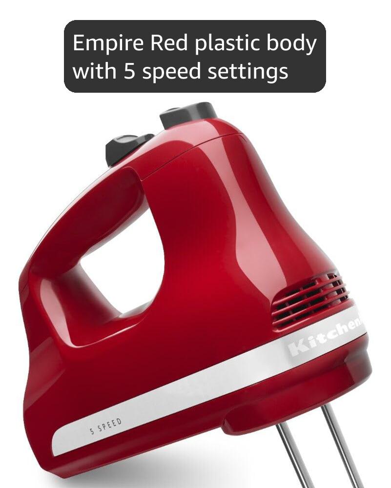 Amazon.com: KitchenAid 5 Ultra Power Speed Hand Mixer - KHM512