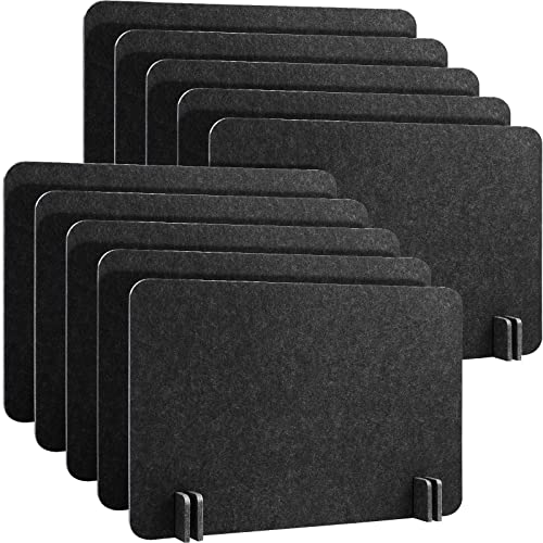 10 Pcs Acoustic Desk Divider Desk Partition16 x 24 Inch