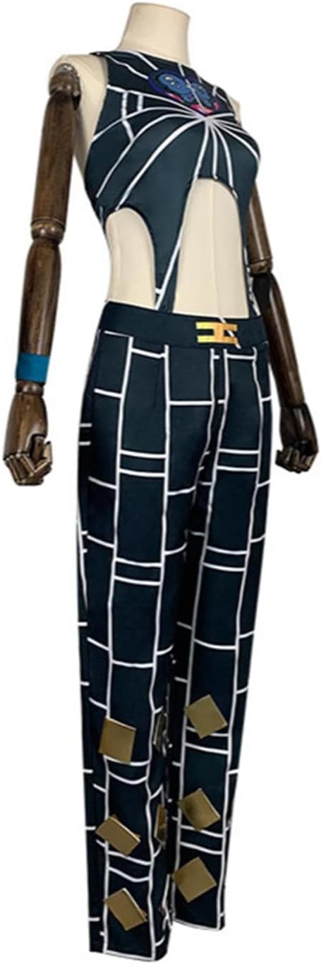 Jolyne Cujoh Jolyne Costume Outfit Suit Jumpsuit Adult Halloween - Image 3