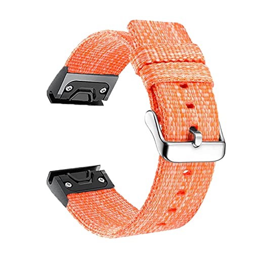 Bracelets de montre 26mm haut de gamme pour Garmin Fenix 6X Pro agate