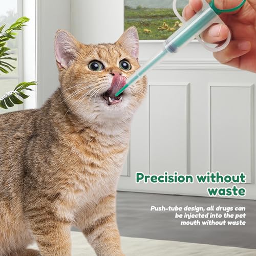 2 Stück Tabletteneingeber Katze Dogs Pet Feeder Tablettengeber für Katzen Pill Assist Katze Tablettengeber Katze,Tabletteneingeber für Katzen,Haustier Pet Pillenwerfer Wiederverwendbare Pusher Tablet