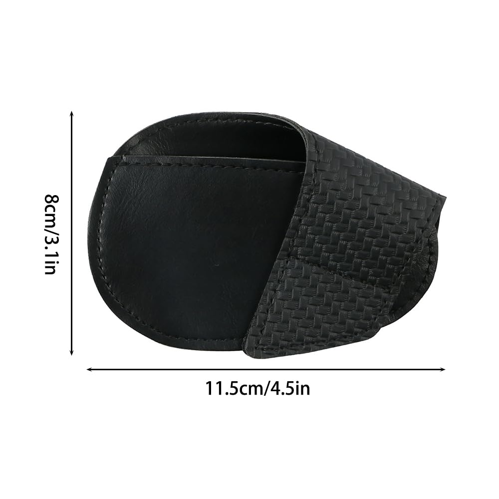 10PCS Golf Schlägerkopfhüllen, Golf Putter Head Cover, PU Leder Golf Driverkopfhüllen Glof Iron Putter Cover für Männer Frauen