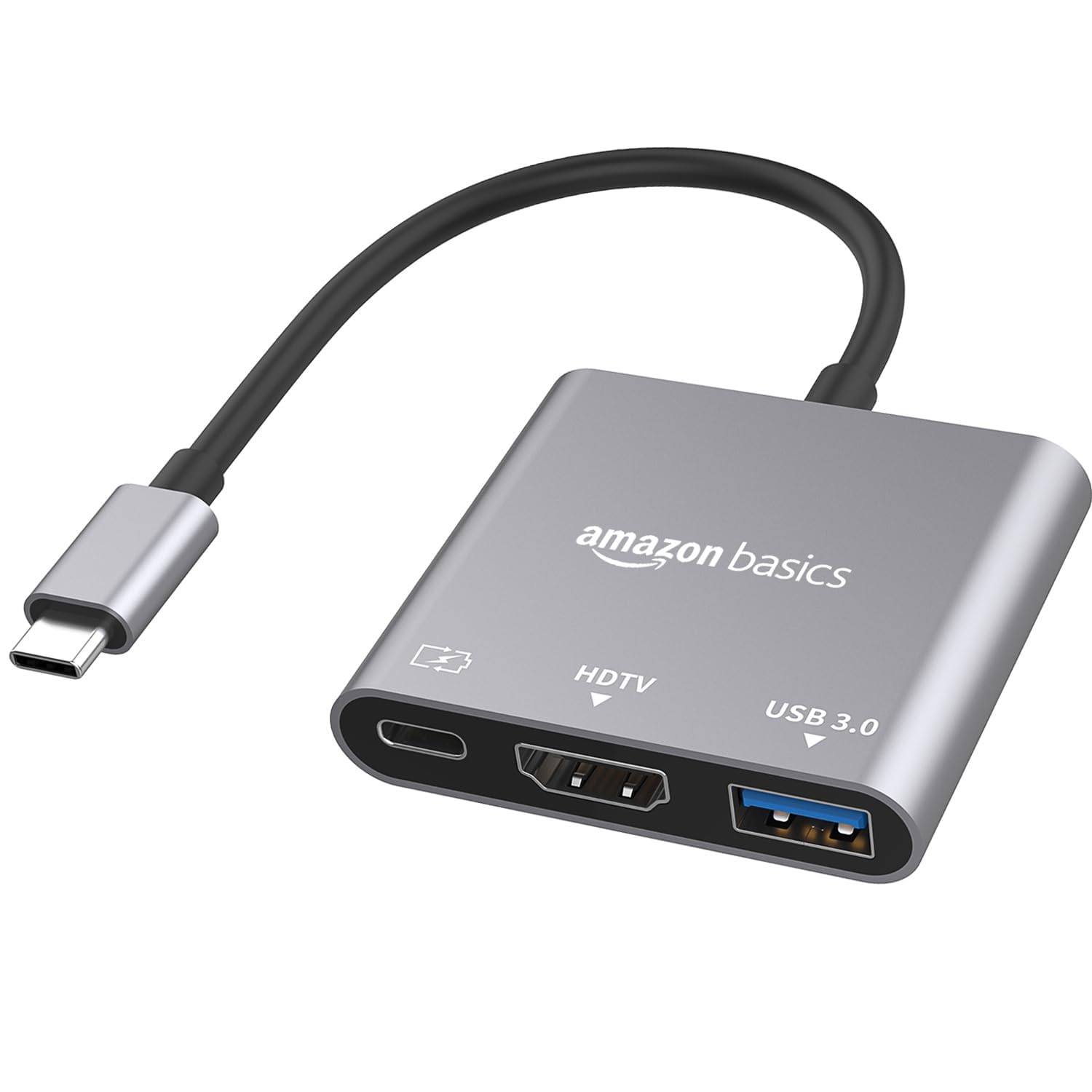 New year Sale Amazon Basics 3-in-1 USB-C Hub with 4K HDMI, USB 3.0 Data Port, Power Delivery, Plug & Play, Compatible with MacBook Pro, iPad Pro, Laptops, Smartphones, and More New year Sale Amazon Basics 3-in-1 USB-C Hub with 4K HDMI, USB 3.0 Data Port, Power Delivery, Plug & Play, Compatible with MacBook Pro, iPad Pro, Laptops, Smartphones, and More