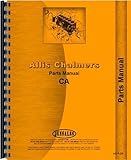 Allis Chalmers CA Tractor Parts Manual