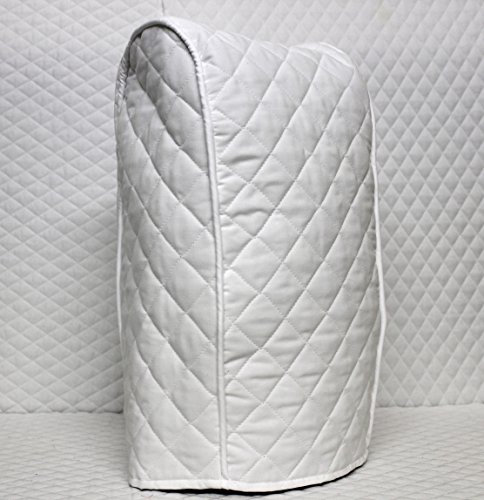 Simple Home Inspirations White Quilted Coffeemaker Cover