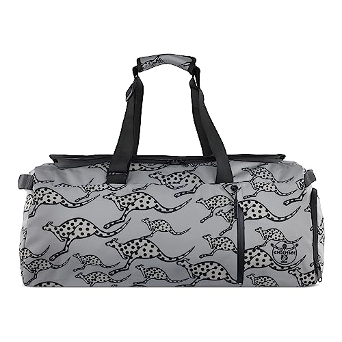 Sac de sport Chiemsee Jump N Fly en PET recyclé le grand sac gris idéal pour voyager la semaine