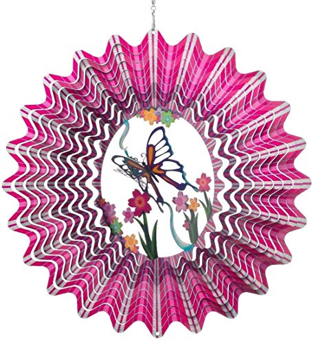Spin-Art Spinners Mobile à Vent Papillons 3D Papillons Cover