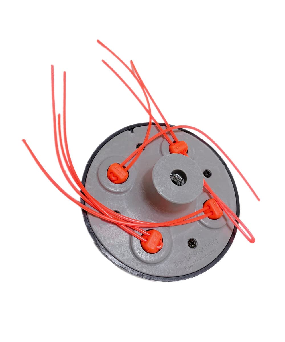 55-491 Cabezal de desbrozadora compatible con desbrozadora Pivotrim 55-491 M10x1.25LHF