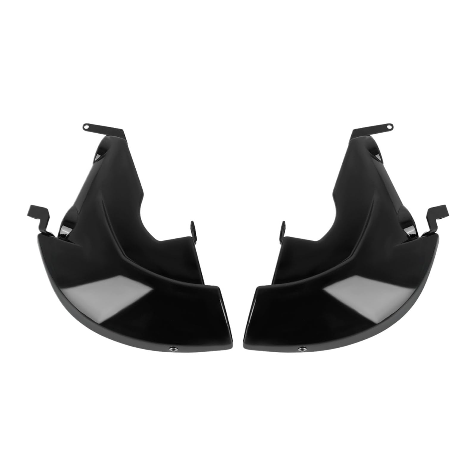Compatible con YZF R1 Kit conducto refrigeración Pinza, Carcasa enfriadora | Proporciona un flujo de aire constante for la disipación del calor de los frenos.(Glossy black)