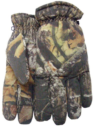 Midwest Gloves & Gear 366MOM Mossy Oak Outdoor Hunting Glove, 366, Medium