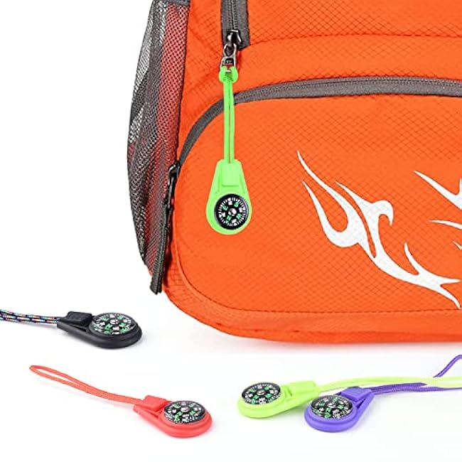 Mini Compass for Kids Compass Keychain£¬Button Compass Bulk kit£¬Paracord Hiking Survival Small Compasses£¬Kids Scout Compass.