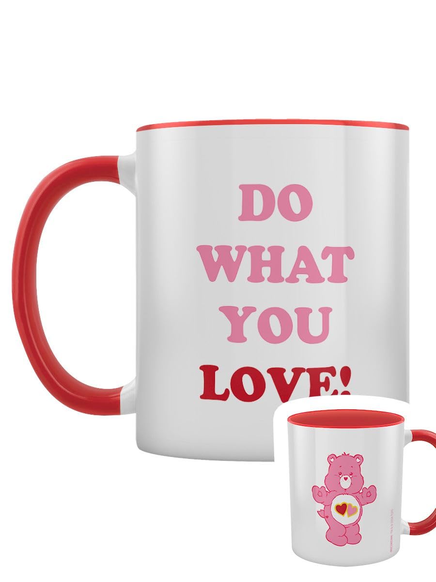 Pyramid International Care Bears (Love-A-Lot Bear) Coloured Inner Mug - 10Oz / 315Ml Ceramic Mug - One Size