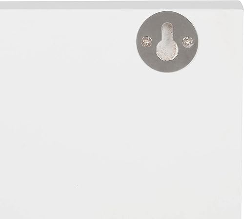 Miniatura 6 de DEMDACO Dean Crouser - Placa de gancho para llave de madera de colibríes en un alambre, color blanco, 10 x 4