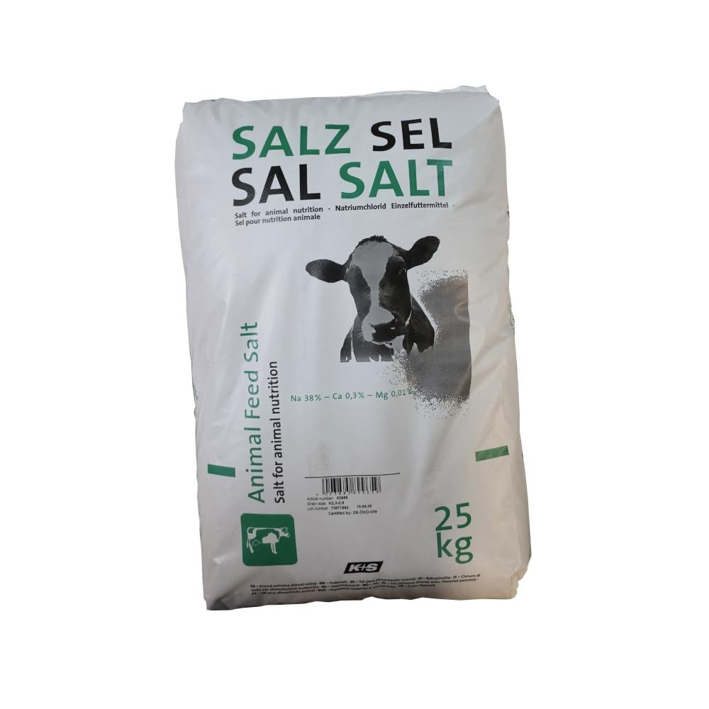 K+S Esco Viehsalz grob 20x25kg Rinder Pferde Schafe Ziegen Wild Salz Streusalz