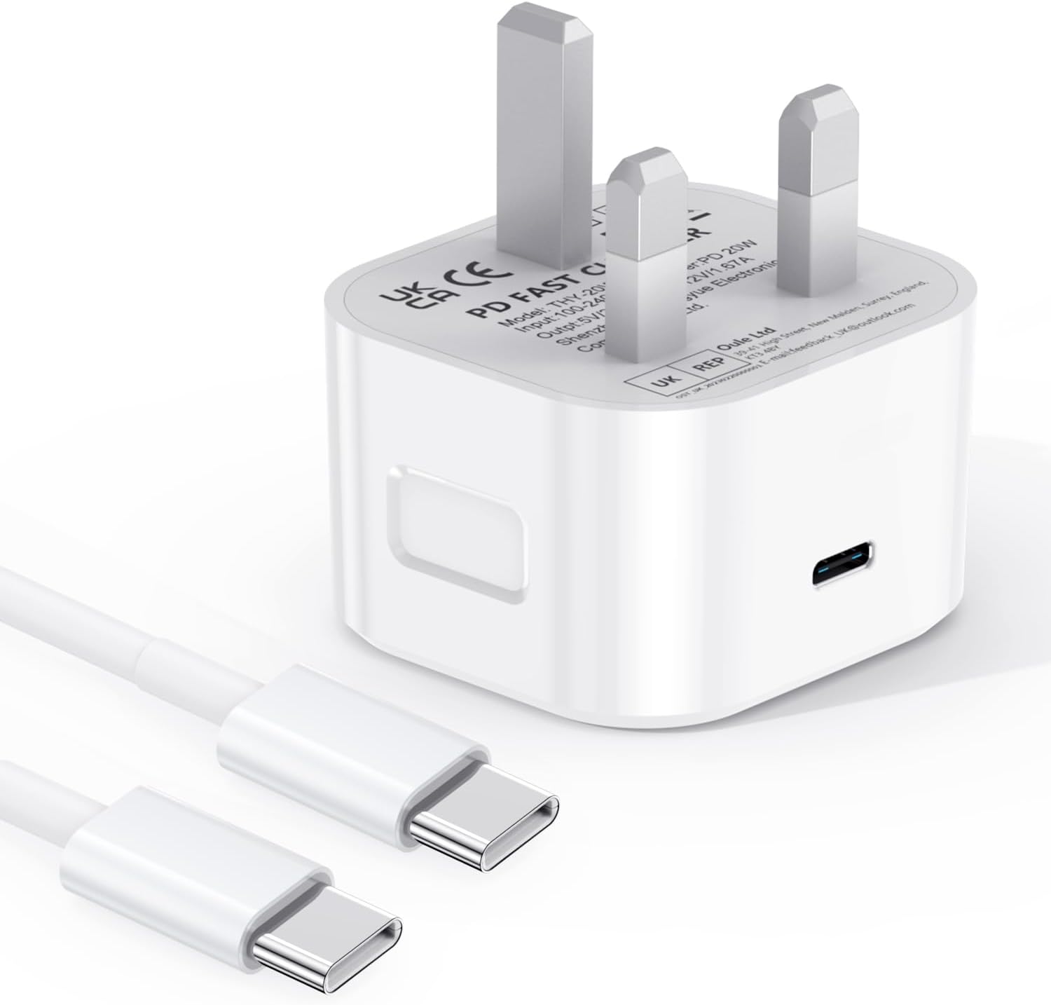 iPad Charger 20W iPad Pro Charger Plug and Cable USB C Fast Charger